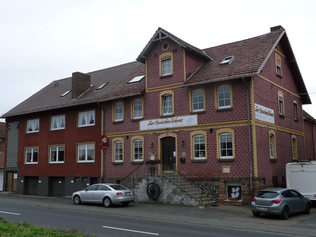Zur Hessischen Schweiz Otel Doernhagen Dış mekan fotoğraf
