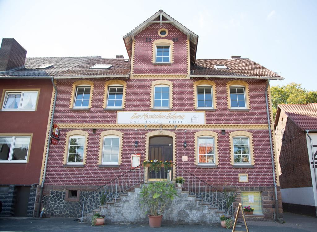 Zur Hessischen Schweiz Otel Doernhagen Dış mekan fotoğraf